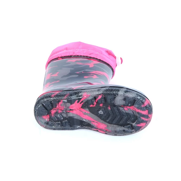 Serabian Pf-580 Syh-Fuşya Kürklü Kız Çocuk Çizme Bot Ayakkabı - Resim 4