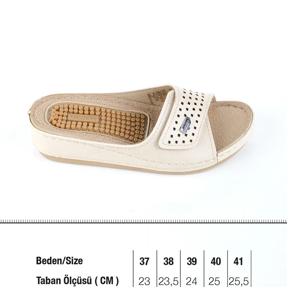 Gezer 11260 Kadın Günlük Düz Terlik - Resim 7