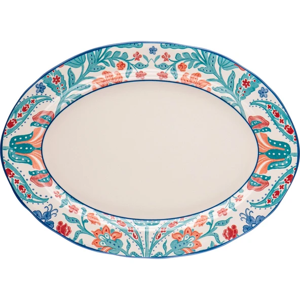 EMSAN HASBAHÇE KAYIK TABAK 35 CM - 2