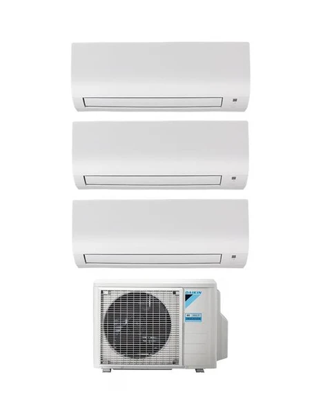 Daikin Shira Plus Multi Split Inverter Klima 1+3 Sistem (4MXM80) 9+9+9 BTU 8,0 kW R32 Dış Ünite