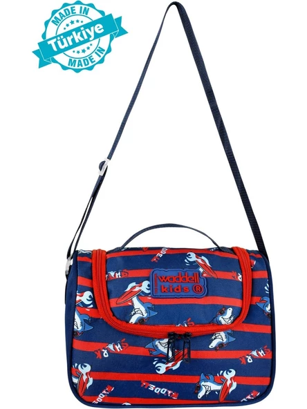 Waddell LisanslıKöpek Balığı Desenli Termal Beslenme Çantası 1016 - 2