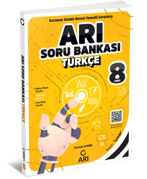 8. Sınıf Türkçe Arı Soru Bankası - Arı