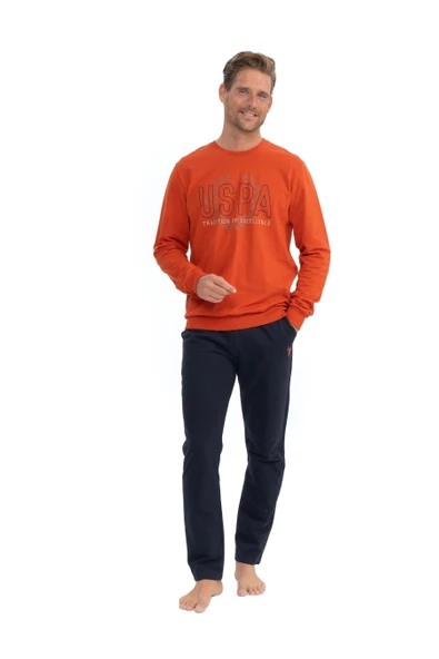 U.S. Polo Assn. 18824 Erkek Pijama Takım