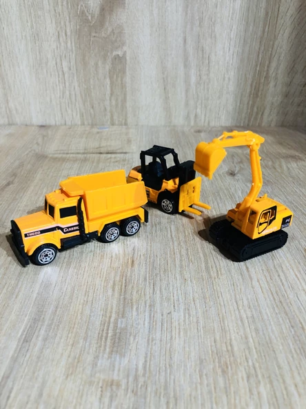 İnşaat araçları 3 lü