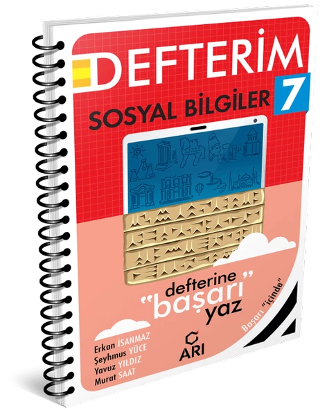 7. Sınıf Sosyal Bilgiler Defterim - Arı