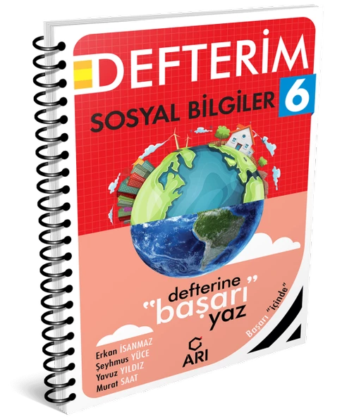 6. Sınıf Sosyal Bilgiler Defterim - Arı