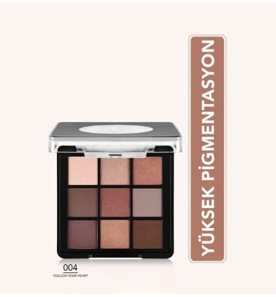 Flormar Exclusive Eyeshadow Palette 004 Follow Your Heart