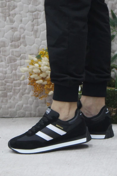 Hammer Jack 101 24985 Siyah Beyaz Orijinal Ürün Erkek Sneaker Ayakkabı - Resim 3