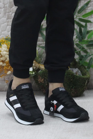 Hammer Jack 101 24985 Siyah Beyaz Orijinal Ürün Erkek Sneaker Ayakkabı - Resim 2