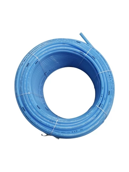 KALDE OKSİJEN BARİYERLİ YERDEN ISITMA BORUSU PE-RT 240 METRE 16*2MM MAVİ - 2