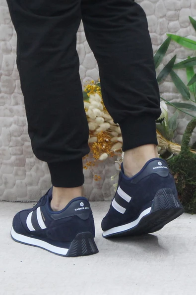 Hammer Jack 101 24985 Lacivert Beyaz Orijinal Ürün Erkek Sneaker Ayakkabı - Resim 4