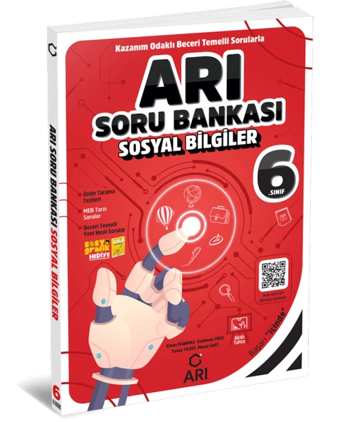 6. Sınıf Sosyal Bilgiler Arı Soru Bankası - Arı