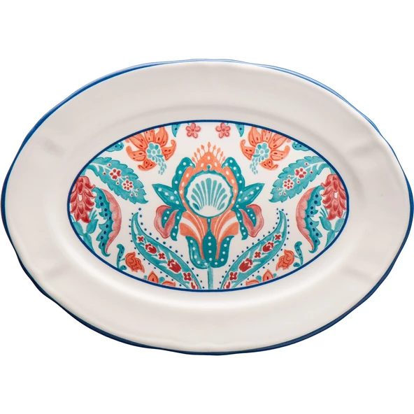 EMSAN HASBAHÇE KAYIK TABAK 25 CM - 2