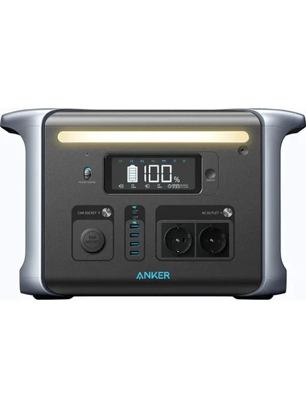 Anker PowerHouse 757 Taşınabilir Güç Kaynağı 1229Wh 1500W Ev Karavan ve Dış Mekan Kullanımı İçin LiFePO4 Pilli Jeneratör - A1770 (Anker Türkiye Garantili)