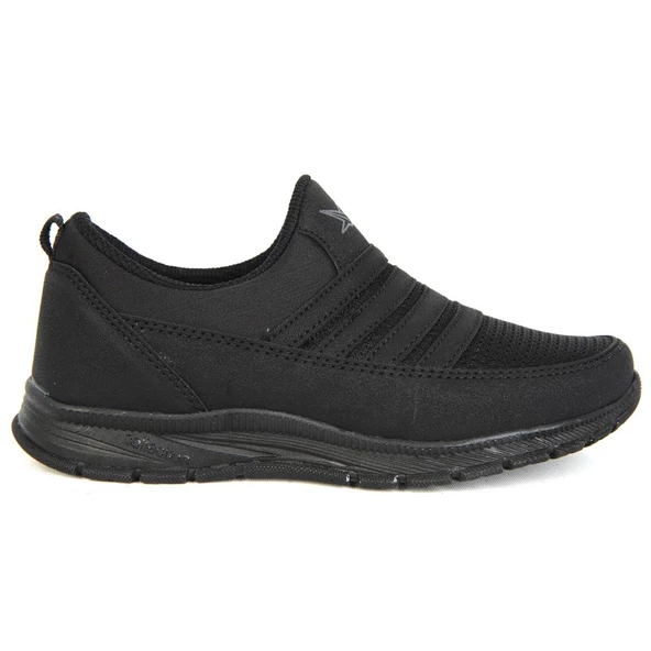 Jack Lion 858 Siyah Bağsız Yazlık Bayan Unisex Spor Ayakkabı - 3