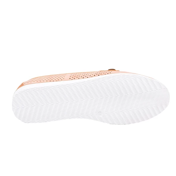 Wanetti BBT-236 Pudra Günlük Rahat Bayan Babet Ayakkabı - Resim 4