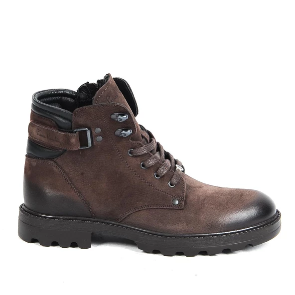 Pierre Cardin 77500 Kauçuk %100 Deri Kışlık Erkek Bot - 3