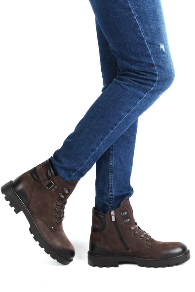 Pierre Cardin 77500 Kauçuk %100 Deri Kışlık Erkek Bot - 2
