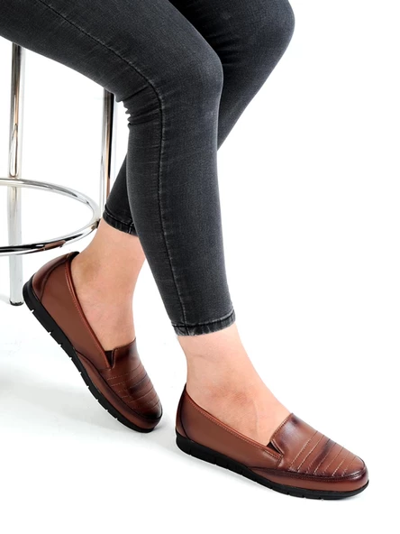 Frida 65.1071 Taba Jel Taban Günlük Kadın Babet Ayakkabı ürün görseli 1