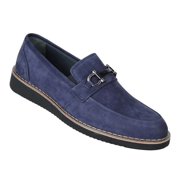 Red Walker 1106-1 Nubuk %100 Deri Günlük Erkek Klasik Ayakkabı - Resim 4