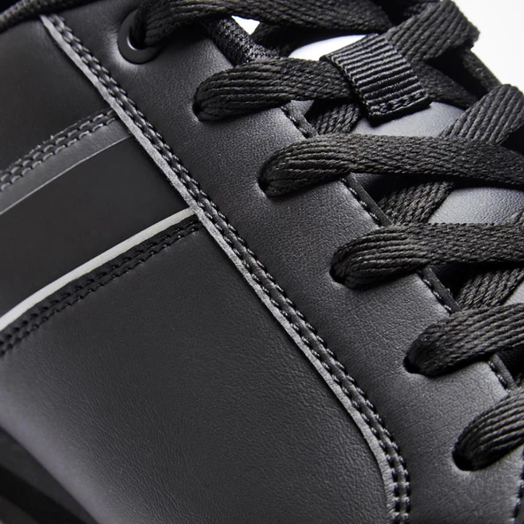 Lescon Bozon Siyah Erkek Sneaker Spor Ayakkabı - Resim 7