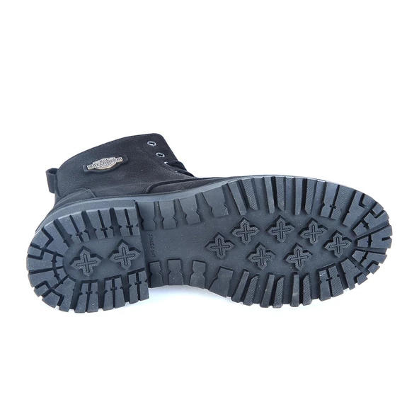 Bulldozer 230037 Siyah Nubuk %100 Deri Erkek Bot - Resim 3