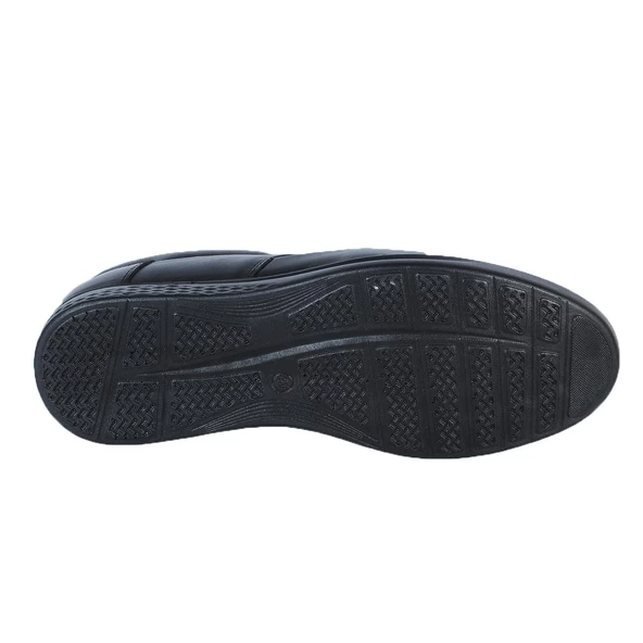 Balayk 1092 Siyah Lz %100 Deri Erkek Casual Ayakkabı - Resim 3