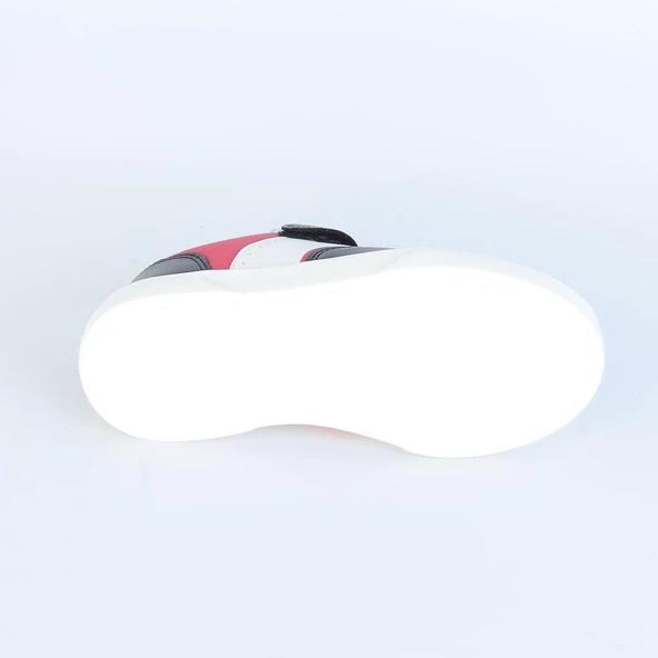 Pinokyo Natural Syh-Krmz Cırtlı Erkek Çocuk Spor Ayakkabı - Resim 3