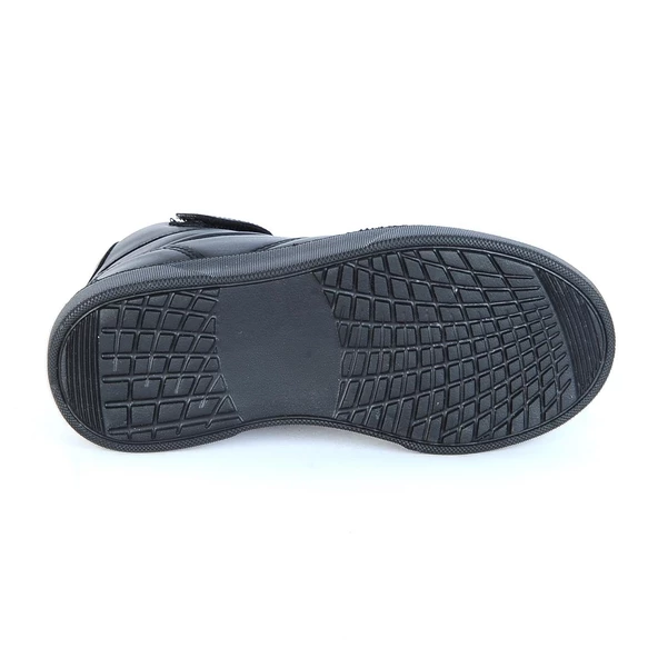 Pinokyo Chicago Siyah Cırtlı Boğazlı Erkek Çocuk Spor Ayakkabı - Resim 3