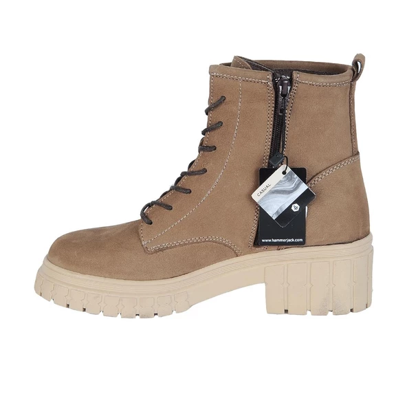 Hammer Jack 102 20832-Z Argun Kum Deri Kadın Düz Bot - Resim 3