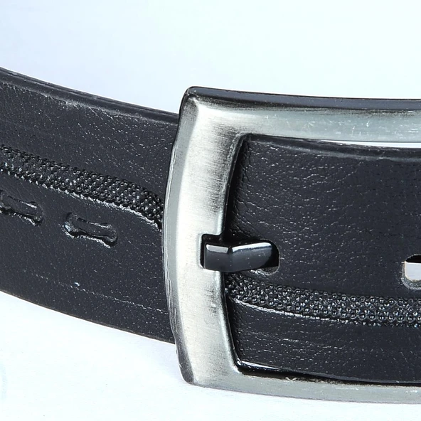 Ayakcenter 23-Ard1 Siyah Erkek Kot Kemer - Resim 2