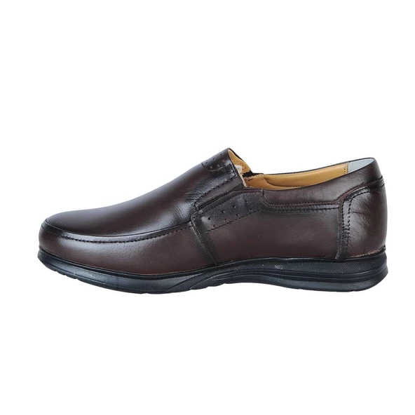 Ayakcenter Mk-38 Işık Kahve %100 Deri Erkek Casual Ayakkabı - Resim 2