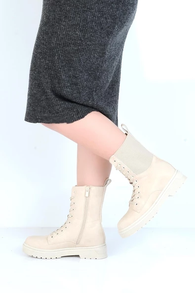 Ayakcenter 23002 Polact Zümrüt Kadın Düz Bot - Resim 2