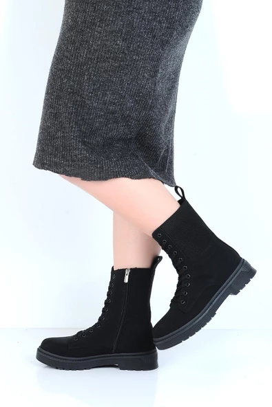 Ayakcenter 23002 Polact Zümrüt Kadın Düz Bot - Resim 5