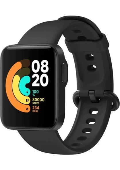 Xiaomi Mi Watch Lite Akıllı Saat Bileklik Siyah Xiaomi Türkiye Garantili