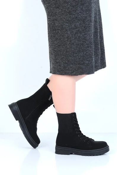 Ayakcenter 23002 Polact Zümrüt Kadın Düz Bot - Resim 4