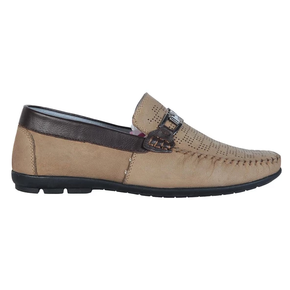 Tardelli 351V Nubuk %100 Deri Erkek Klasik Loafer Ayakkabı - Resim 5
