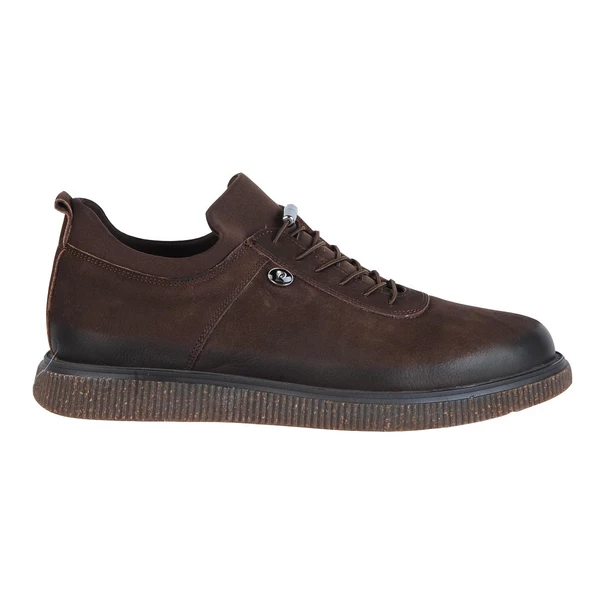 Pierre Cardin 61869 Vıp Exclus Kahve Nubuk Deri Erkek Casual Ayakkabı - 2
