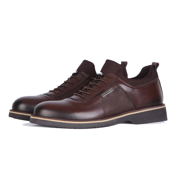 Pierre Cardin 63603 Exclusıve Kahve Deri Erkek Casual Ayakkabı - 2