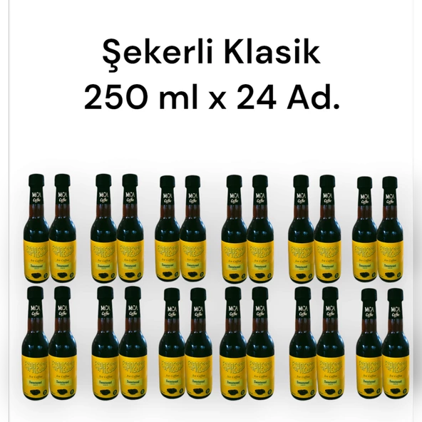 MCA Espresso Soğuk Kahve (ŞEKERLİ KLASİK) 250 ML x 24 adet