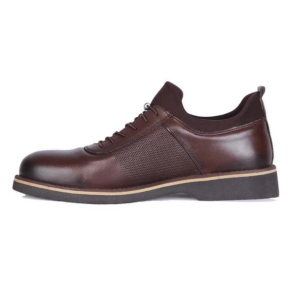 Pierre Cardin 63603 Exclusıve Kahve Deri Erkek Casual Ayakkabı - 3