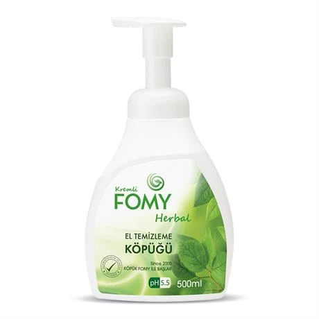 FOMY Herbal Köpük Sabun El Yüz Vücut 500 ml