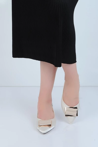 Ayakcenter Muze Günlük Kadın Düz Babet Ayakkabı - Resim 3