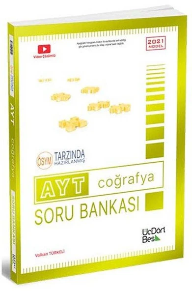 Üç Dört Beş Ayt Coğrafya Soru Bankası