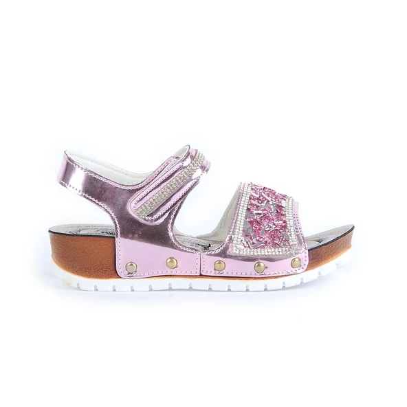 Ayakcenter 335-8 Rose Cırtlı Kız Çocuk Sandalet ürün görseli 1