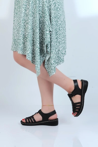 Ayakcenter 14823 Polero Kadın Düz Yazlık Sandalet - 2