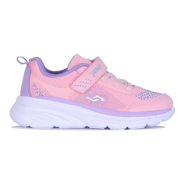 Jump 30008 Pembe Cırtlı Kız Çocuk Sneaker Spor Ayakkabı ürün görseli 1