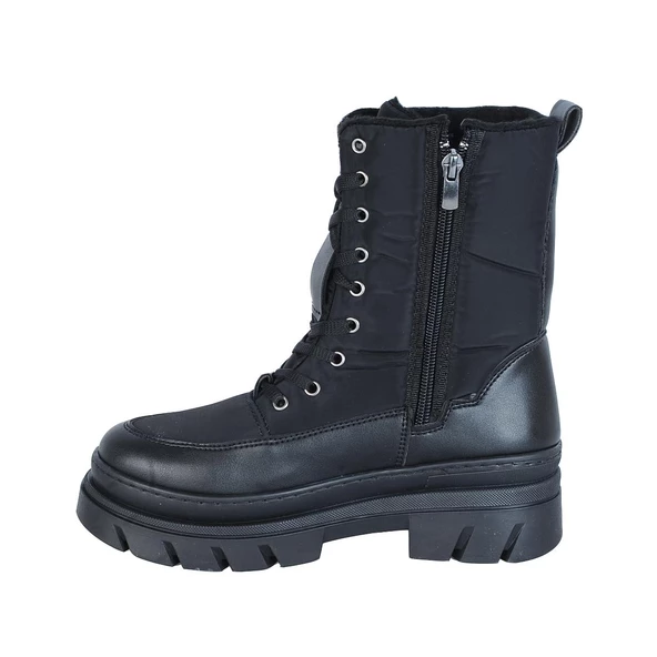 Bulldozer 240905 Siyah Termal Kürklü Kadın Bot - Resim 3