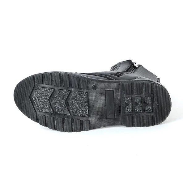 Wanetti Z.901 Kürklü Kışlık Kadın Düz Bot - Resim 8