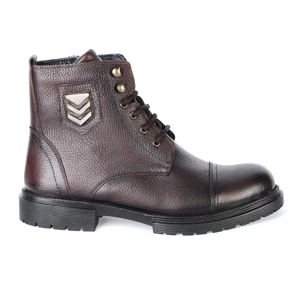 Balayk 1453 Termal Kürklü Erkek Kışlık Deri Bot - Resim 2